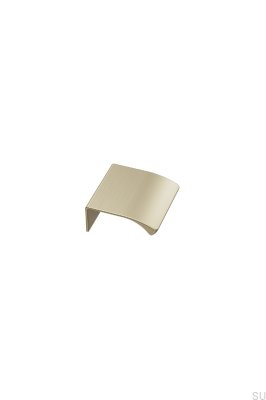 Möbelgriff Edge Straight 40 Aluminium gebürstetes Gold