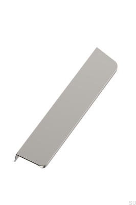 Comet 160 Aluminium Matt Silber Kante Möbelgriff