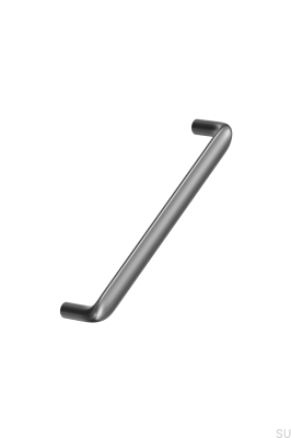 Cobra 160 Metall-Möbelgriff in länglicher Form, Gunmetal