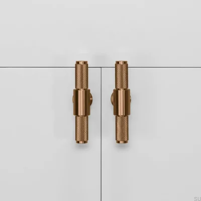 T-Bar Cross 95 Stahl-Möbelgriff Wam Sunset