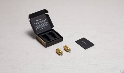 Cross 20 Stahl Warm Sunset Möbelknopf (2er-Set)