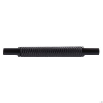 Möbelgriff länglich 2457 96 Metall Schwarz matt