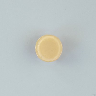 Circle 80 Glas Beige Möbelknopf