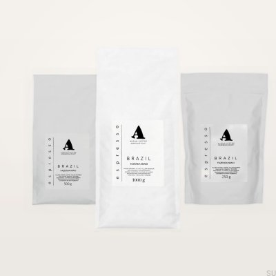 Brasilianischer natürlicher Miaki Espresso, 1000 Kaffeebohnen