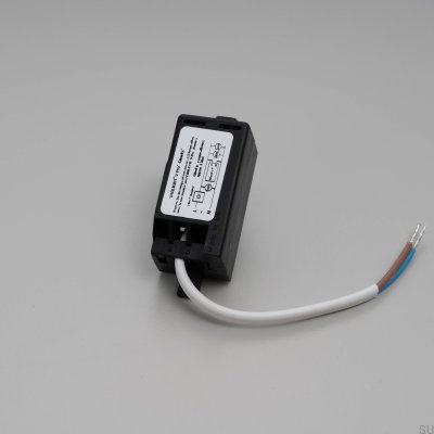 LED-Kompensatormodul für Dimmer, schwarz, europäischer Standard