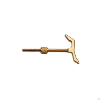 Kreuz 45 Messing-Wandhänger