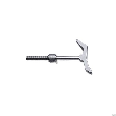 Kreuz 45 Stahl Silber Wandhänger