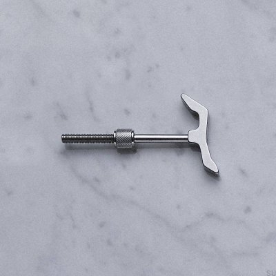 Kreuz 45 Stahl Silber Wandhänger