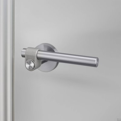 Türgriff aus Stahlguss 38, silber