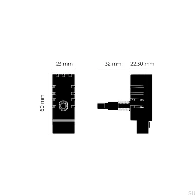 LED-Treppendimmermodul 120 W (Britischer Standard)