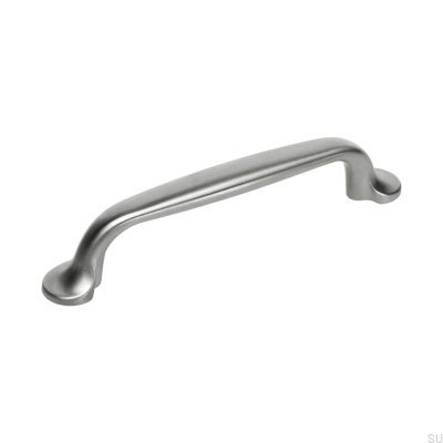 Möbelgriff verlängert 7032 96 Silber gebürstet (Inox-Optik)
