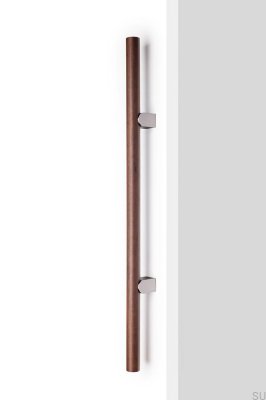 Kumo Wood Big One 448 Holz Walnuss mit gebürstetem silbernen Aluminium