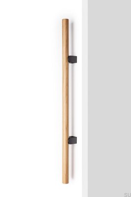 Kumo Wood Big One 448 Eichenholzgriff mit schwarzem Titan-Aluminium