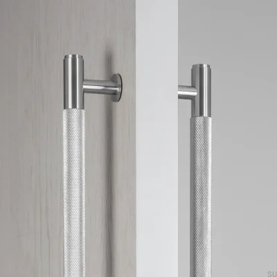 Cross 724 Stahl Silber Doppelseitiger länglicher Möbelgriff