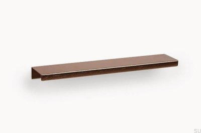 Way 128 Möbelgriff aus Aluminium, braun gebürstet