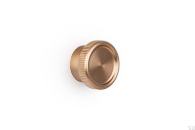 Boto 45 Aluminium-Möbelknopf, gebürstetes Gold, Cava