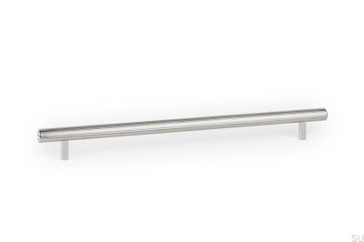 Boto 320 länglicher Möbelgriff, Aluminium, vernickelt, poliert