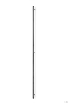 Boto 960 länglicher Möbelgriff, Aluminium, vernickelt, poliert