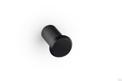 Fase 23 Möbelknopf Aluminium Schwarz Gebürstet