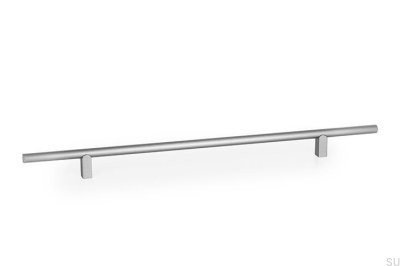 Kumo 320 Aluminium Gebürstetes Silber Länglicher Möbelgriff