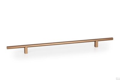 Kumo 320 Aluminium Gebürstetes Gold Cava Länglicher Möbelgriff