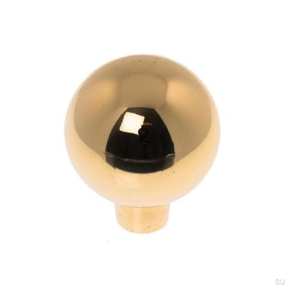 Möbelknauf 8322 Poliertes Gold, lackiert