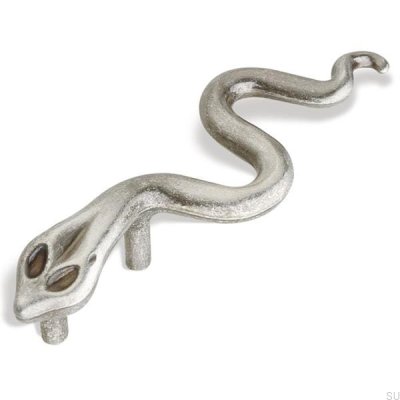 Möbelgriff länglich Orm Snake Antik schwarz