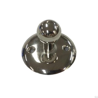 Möbelknopf mit Sockel 5319 Nickel poliert