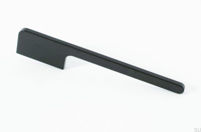 Möbelgriff Soft Cut 200 Aluminium Schwarz