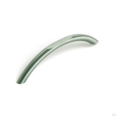 Länglicher Möbelgriff 9060 128 Silber