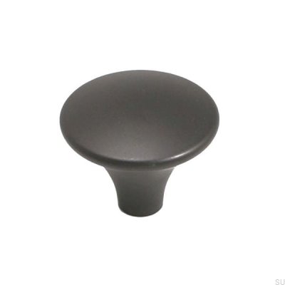Möbelknopf 8731 Metall schwarz