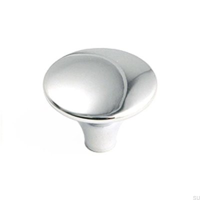 Möbelknopf 8731 Chrom poliert