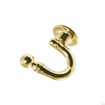 Wandhalter 8021 Poliertes Gold
