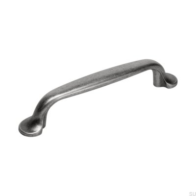 Länglicher Möbelgriff 7032 96 Zinn Lackiert