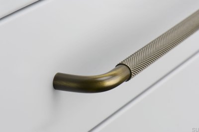 Helix 224 länglicher Möbelgriff Antik Bronze