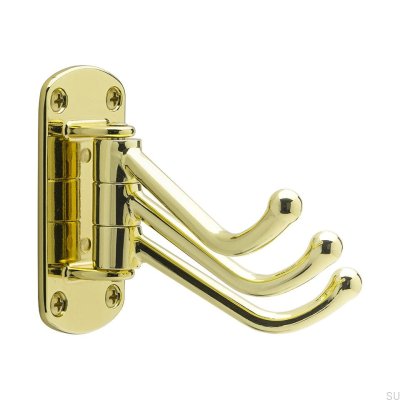 Wandhalter Lyr Poliertes Gold
