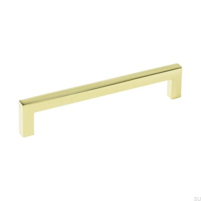 Langer Möbelgriff 0143 128 Gold Poliert
