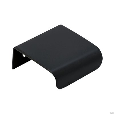 Kantenmöbelgriff Lip 40 Metal Black Matt