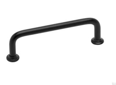 Möbelgriff länglich 1353 96 Schwarzmetall