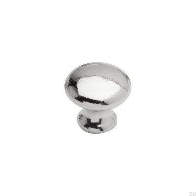 Möbelknopf 24226-17 Silber poliert Nickel