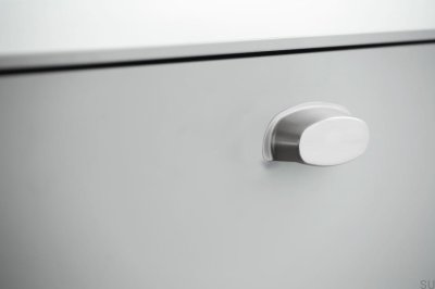 Pharma 64 Möbeleinbau Griff Gebürstetes Silber