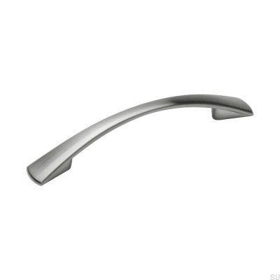 Länglicher Möbelgriff Smögen 96 Silber
