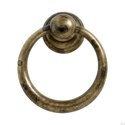 Ringmöbelgriff 157 33 Antike Bronze