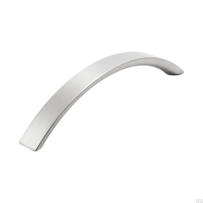 Langer Möbelgriff Yazz 128 Silver Brushed
