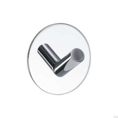 Base 100-1 Wandaufhänger Chrom poliert