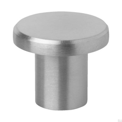 Möbelknopf Stahl Silber SS-G