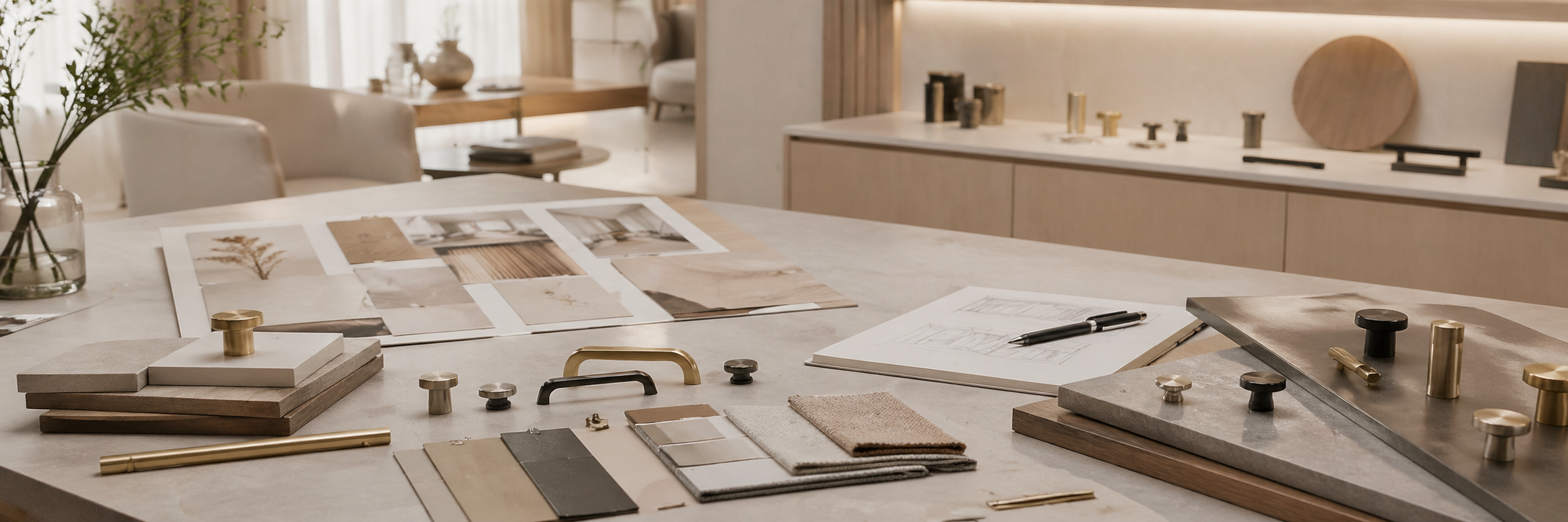 Scandinavian Handles Details, Muster und Materialien